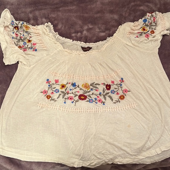 Ranna Gill Tops - Rama Gill spring swing top size small